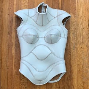 Leather top custom handmade